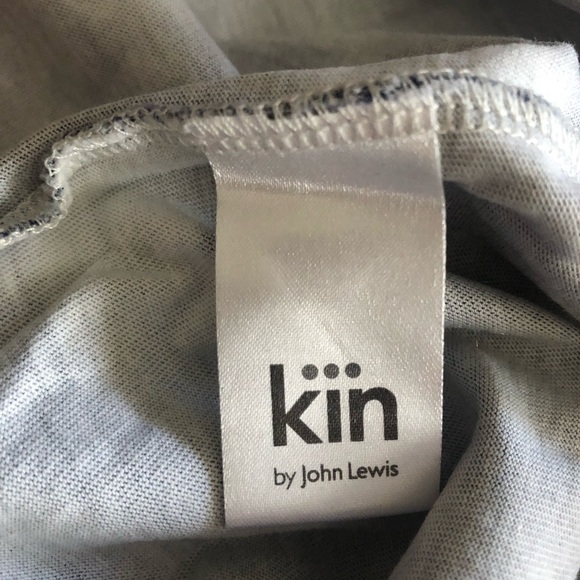 Kin by John Lewis Cotton Pullover Tunic Abstract Print Oversized Lagenlook M/L - Picture 8 of 11